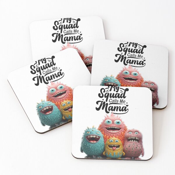 Item preview, Monster Family Photo designed and sold by BestiePrintsUSA.