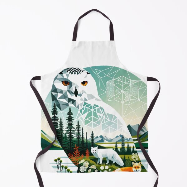 Item preview, Snow owl designed and sold by FarbenFabel.