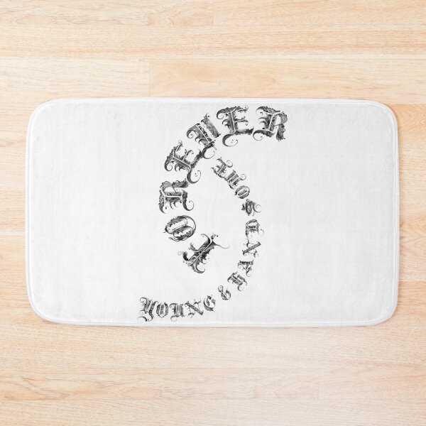 Item preview, Forever young and handsome in black dark twisted smoke text 4 designed and sold by CoolVisionStd.
