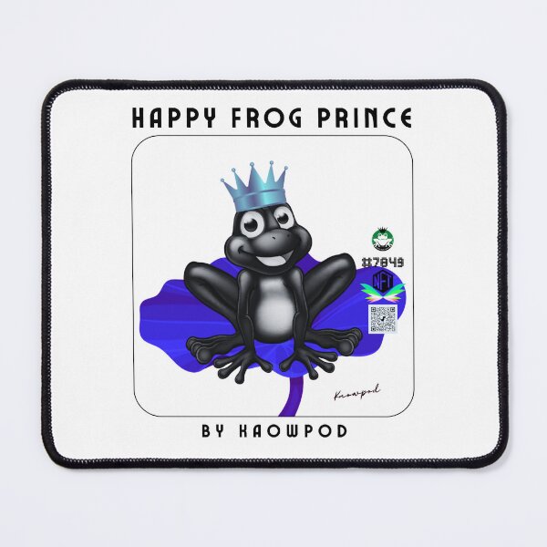 Item preview, Happy Frog Prince NFTs, Lotus Leaf Collections #7849, Transparent designed and sold by TPOP-SOFTPOWER.