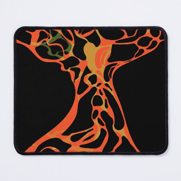 Item preview, Abstract orange neurographica drawing  designed and sold by yul4ik80.