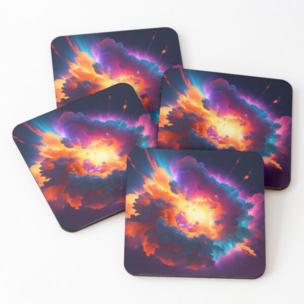 Item preview, Cosmic Burst Of Colors designed and sold by Jollys-ArtShop.