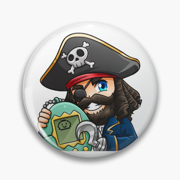 Item preview, Pirate Tamogatchi designed and sold by BrotherGrimoire.