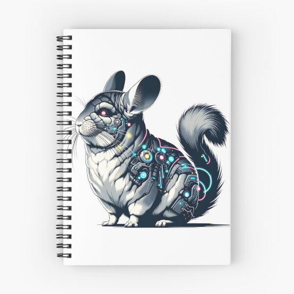 Item preview, Neon Dart - Cyber Chinchilla designed and sold by MrAI-Store.
