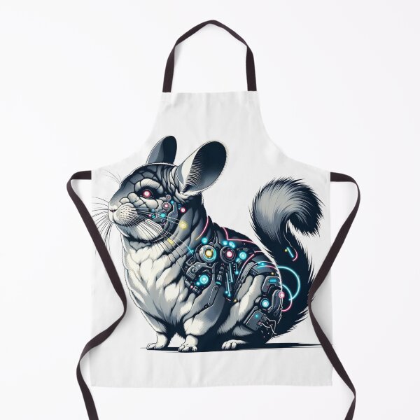 Item preview, Neon Dart - Cyber Chinchilla designed and sold by MrAI-Store.