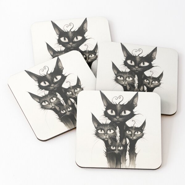 Item preview, Cats No.9 designed and sold by Pixelartistin.