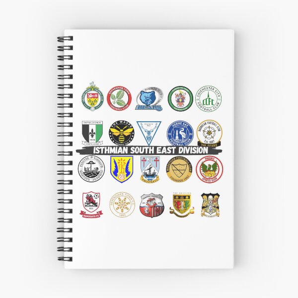 Item preview, Isthmian South East Division Badge Grid Design designed and sold by PointsPerGame.