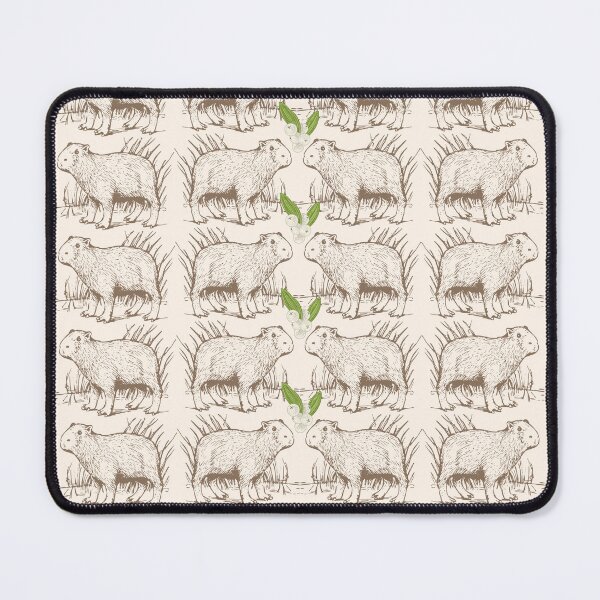 Item preview, Capybara Christmas pattern designed and sold by AnnDard.