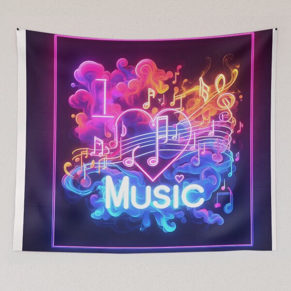 Item preview, I love music note designed and sold by gittuska11.