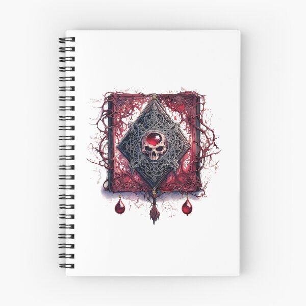 Item preview, Watercolor OxBlood Witch's Book designed and sold by Mandayartstudio.