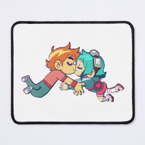 Item preview, Scott Pilgrim and Ramona Flowers kiss designed and sold by Skeevy.