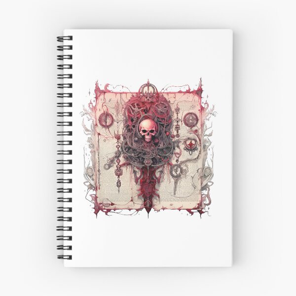 Item preview, Watercolor OxBlood Witch's Book designed and sold by Mandayartstudio.