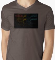 Veganemo change your vision vegane vegetarien animals environment Men's V-Neck T-Shirt