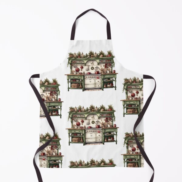 Item preview, Vintage Christmas Kitchen designed and sold by Melissify.