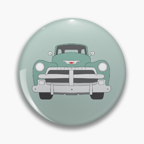 Item preview, Chevy 3100 green Classic car designed and sold by Bram Donker.