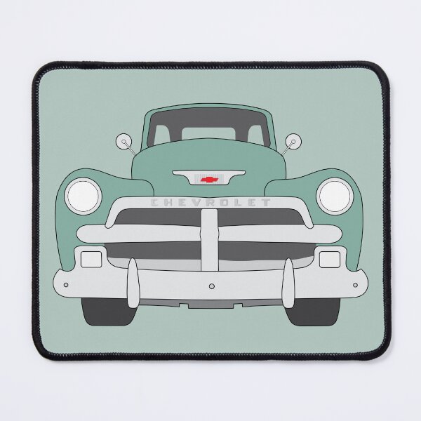 Item preview, Chevy 3100 green Classic car designed and sold by Bram Donker.