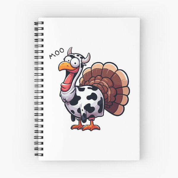 Item preview, Turkey Moo funny thanksgiving day designed and sold by TomFrontierArt.