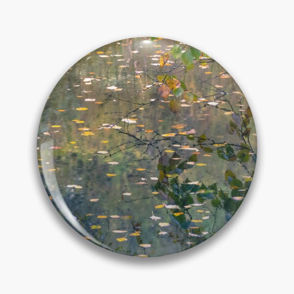 Item preview, Autumn Leaves on Water designed and sold by AnitaNicholson.