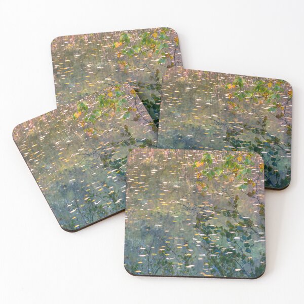 Item preview, Autumn Leaves on Water designed and sold by AnitaNicholson.