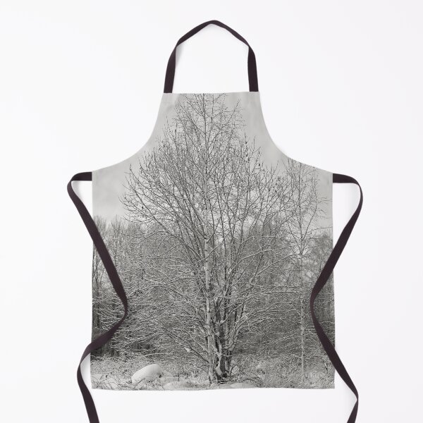 Item preview, In the middle of the field. First snow views bw designed and sold by Jouko Lehto Photography.