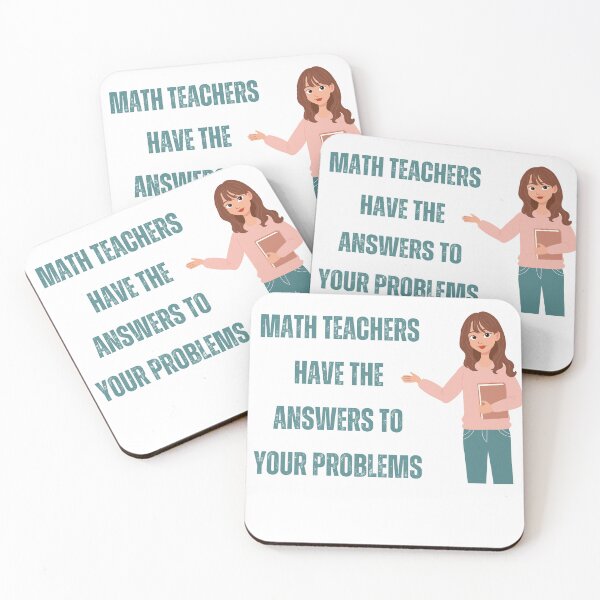 Item preview, Math Teachers have the Answers (Female) designed and sold by BlesstB.