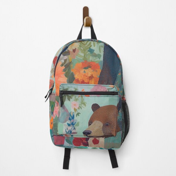 Item preview, ILLUSTRATION OF A BEAR AMONG THE FLOWERS designed and sold by infinitearte.