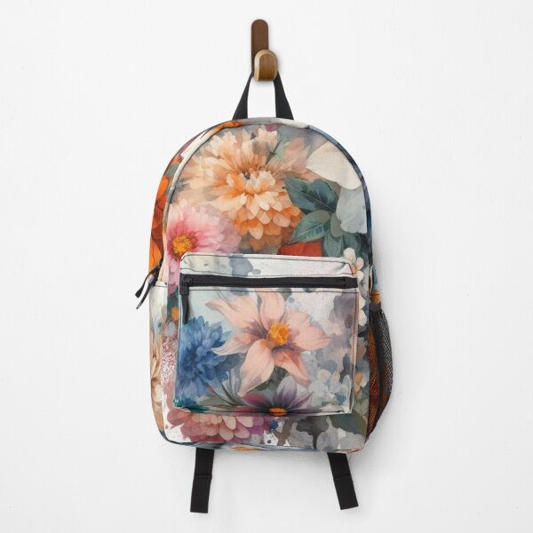 Item preview, Watercolor blue red florals designed and sold by tipitoes.