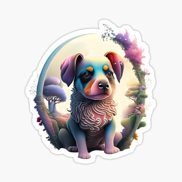 Item preview, Whimsical Pet Portraits: Your Beloved Companion in Fantasy designed and sold by Ironsidelab.