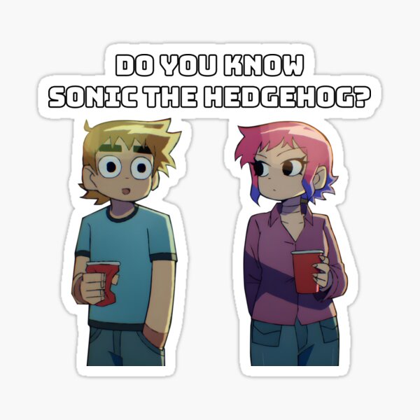 Item preview, Scott Pilgrim Ramona Flowers Sonic designed and sold by Skeevy.