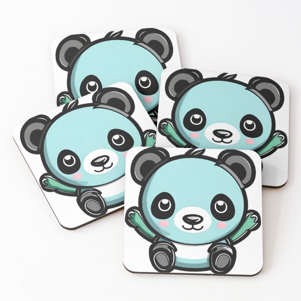 Item preview, Cute panda bear patch designed and sold by signenordic.