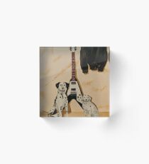 Flying V Acrylic Block