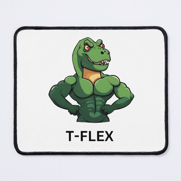 Item preview, Bodybulding Dinosaur T-Rex Tyrannosaurus Lifting Weights designed and sold by MordaxFurritus.