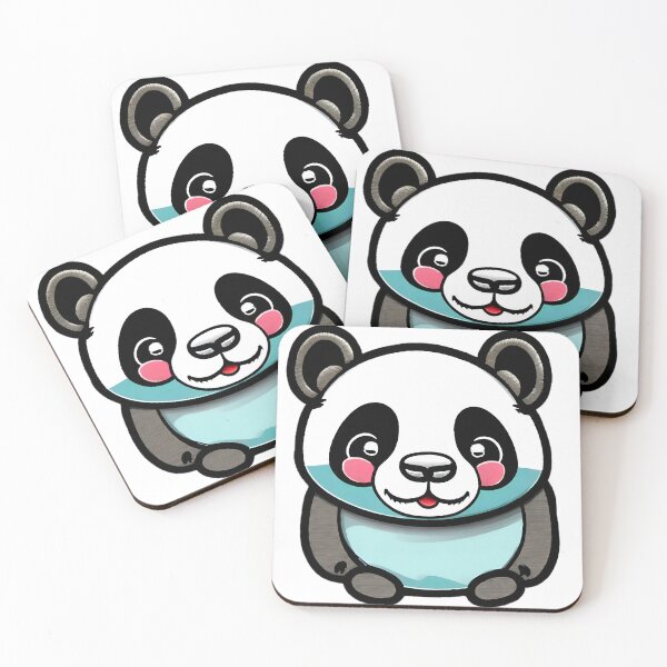 Item preview, Cute panda bear patch designed and sold by signenordic.