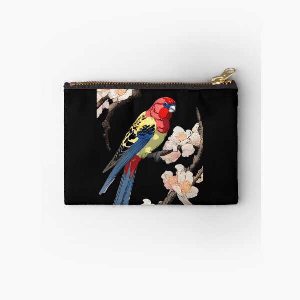 Item preview, eastern rosella in flowers designed and sold by EuropeanPrints.