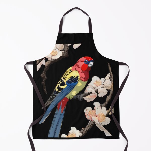 Item preview, eastern rosella in flowers designed and sold by EuropeanPrints.
