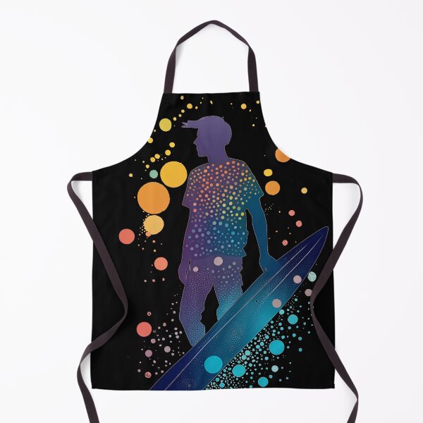 Item preview, Surfing with Bubbles and Dots designed and sold by Tw1nsAIArt.