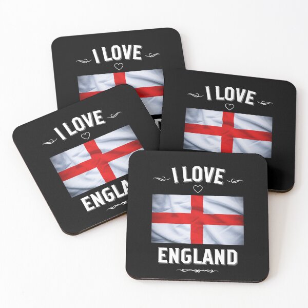 Item preview, I Love England designed and sold by LoveMyRoots.
