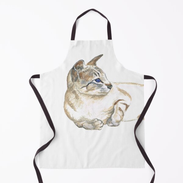 Item preview, tabby point siamese cat designed and sold by mindgoop.