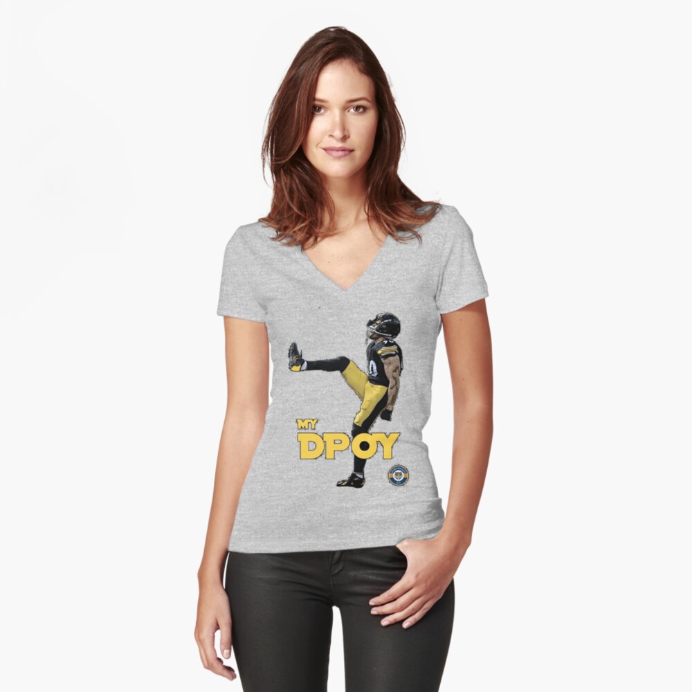 Item preview, Fitted V-Neck T-Shirt designed and sold by RivertigerArts.