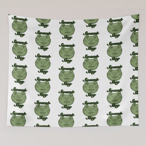 Item preview, Swamp Slay: Yassified Frog designed and sold by BeeCraftyCo.
