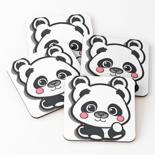 Item preview, Cute panda bear patch designed and sold by signenordic.