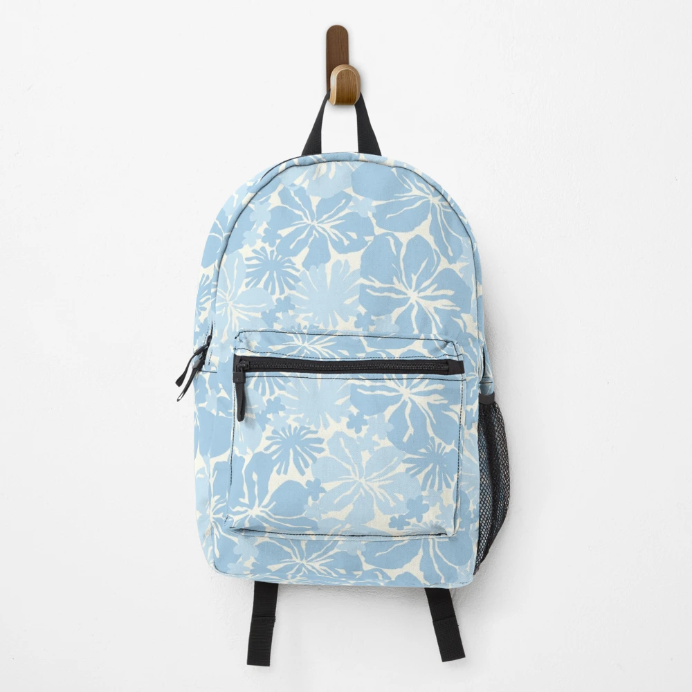 NWOT BACKPACK Boho Floral Blue Green White Gray Bags | Nwot Backpack Boho Floral Bluegreen White Gray | Poshmark main image 3
