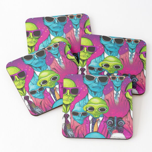 Item preview, Psychedelic Aliens designed and sold by Nicholas Panek.