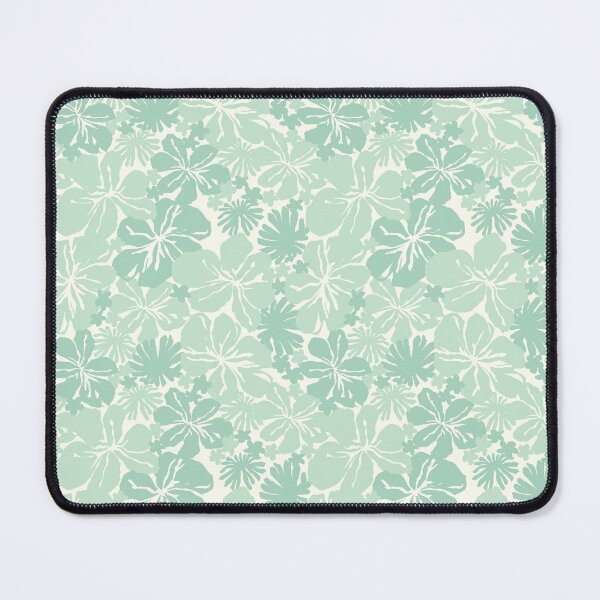 Item preview, BOHO HAWAIIAN HIBISCUS SUMMER VIBES PASTEL PASTEL GREEN designed and sold by blomastudios.