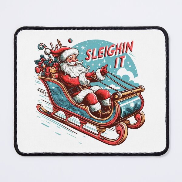 Item preview, Santa's Smooth Ride: Sleighin' It Through the Night Sky designed and sold by digibreezy.