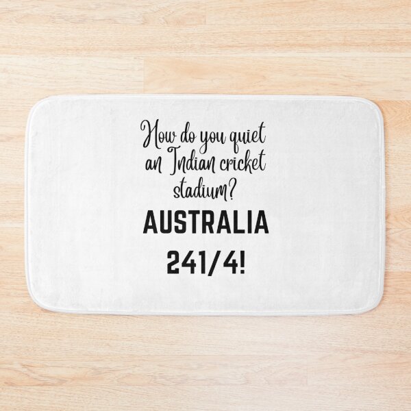 Item preview, Funny Cricket How to Quiet an Indian Cricket Stadium Design Australia Champions 2023 designed and sold by MimsTees.