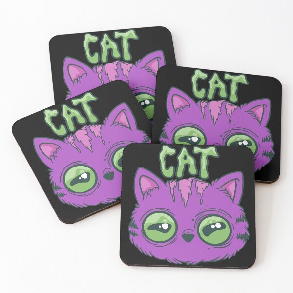 Item preview, Purple cat designed and sold by Ushopfake.