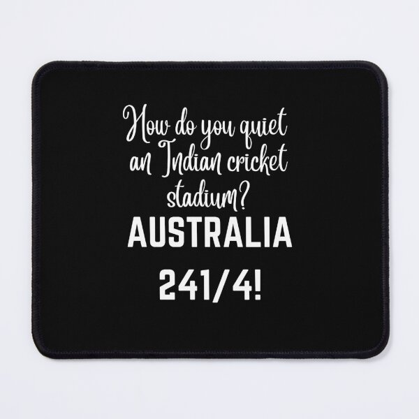 Item preview, Funny Cricket How to Quiet an Indian Cricket Stadium Design Australia Champions 2023 designed and sold by MimsTees.