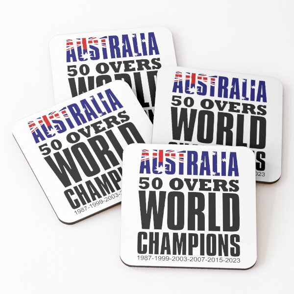 Item preview, Australia 50 Overs World Champions 2023 designed and sold by MimsTees.