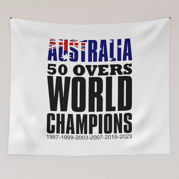 Item preview, Australia 50 Overs World Champions 2023 designed and sold by MimsTees.